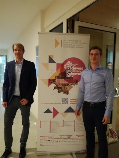 Teilnahme an der Konferenz in Dubrovnik: Thomas Spiegel und Maximilian Rödder